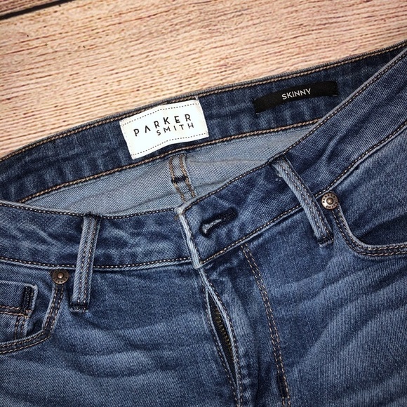 Parker Smith Distressed Skinny Jeans - Picture 3 of 12